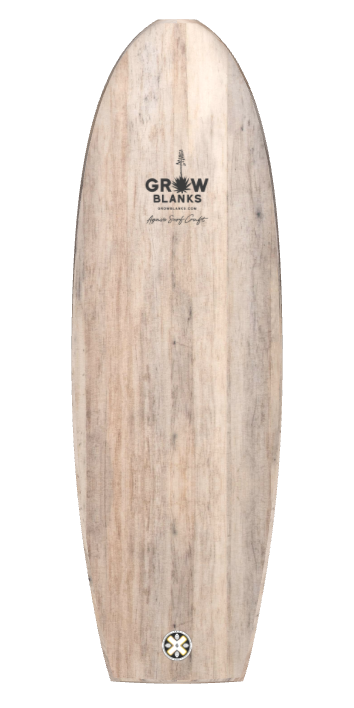 5'8 Riversurf_ Shortboard versatile 2023 Grow Blanks